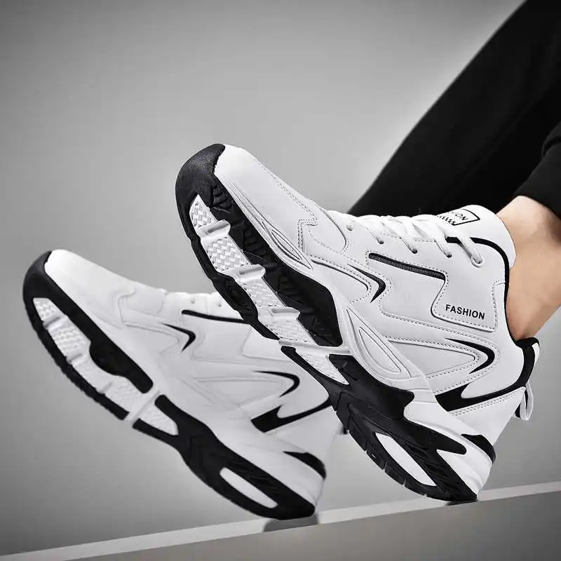 Luxury Lifestyle Uk - เย็นฤดูใบไม้ผลิ GYM รองเท้าผ้าใบ Casual Loafers Mens