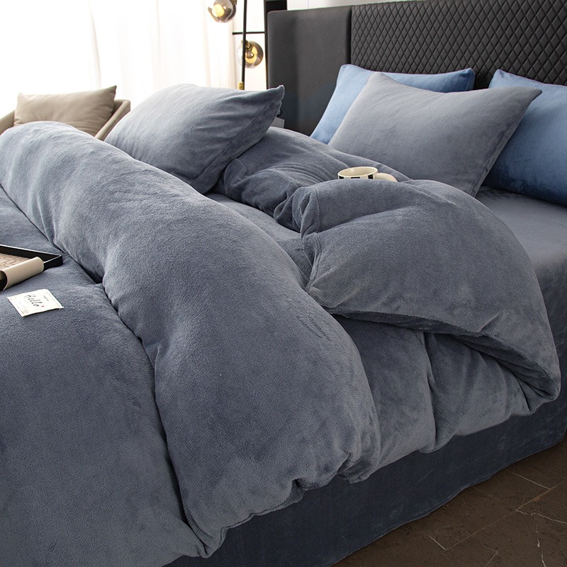 ชุดเครื่องนอนผ้ากำมะหยี่นมหนาน - Linen Duvet Cover บทวิจารณ์และราคา